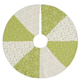 Gepilde Patronen Green White Kerstmis Kerstboom Rok