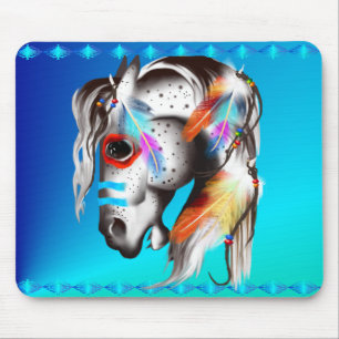 Gepilde Pony Mousepad Muismat