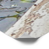 Gepilde Poster voor zonnedonering (Hoek)