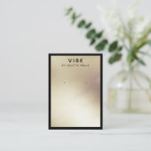 Gepilde Satin Gold Earring Display Juwelier Holder Visitekaartje (Staand voorkant)