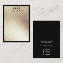 Gepilde Satin Gold Earring Display Juwelier Holder Visitekaartje