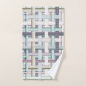 Gepilde schaken in doek of canvas bad handdoek (Handdoek)