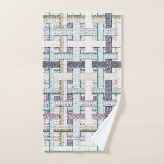 Gepilde schaken in doek of canvas bad handdoek (Handdoek)