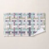 Gepilde schaken in doek of canvas bad handdoek (Handdoek)