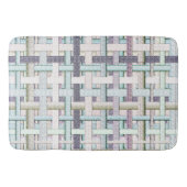 Gepilde schaken in doek of canvas badmat (Voorkant)