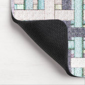 Gepilde schaken in doek of canvas muismat (Hoek)