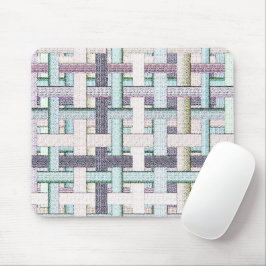 Gepilde schaken in doek of canvas muismat