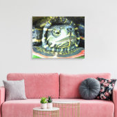 Gepilde schildpad (Chrysemys picta) 2 Canvas Afdruk (Insitu (Woonkamer))