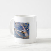 Gepilde schildpadden (schildpadden) koffiemok (Voorkant links)