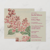  Gepilde Tuin Bridal Shower Kaart (Voorkant / Achterkant)