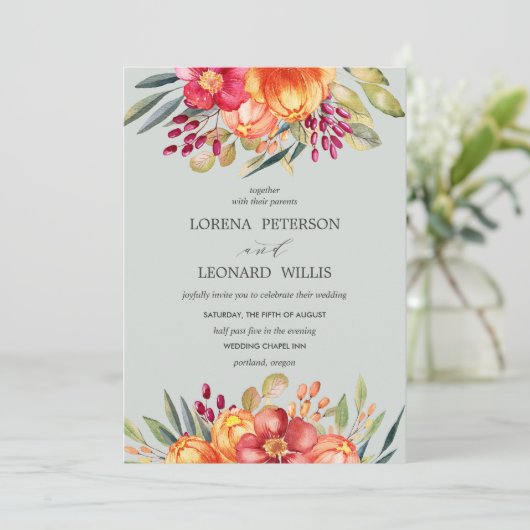 Gepilde ventilator Modern ELEGANT Rustic Grey Vert Kaart (Staand voorkant)