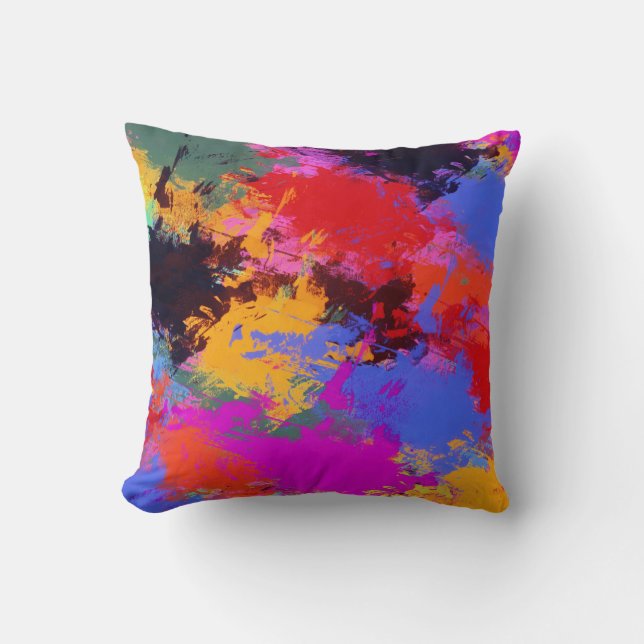 Gepilde Zebra Kussen (Voorkant)