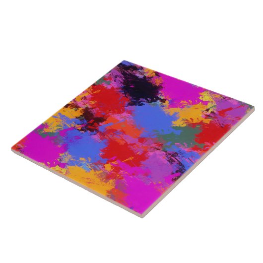 Gepilde Zebra Tegeltje (Zijkant)