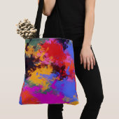 Gepilde Zebra Tote Bag (Dichtbij)