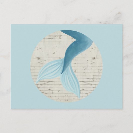 Gepilde zeemeermin Collectie Briefkaart (Voorkant)