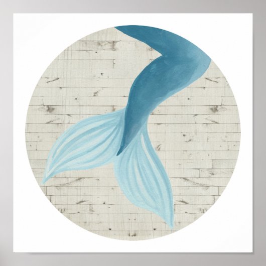 Gepilde zeemeermin Collectie Poster (Voorkant)