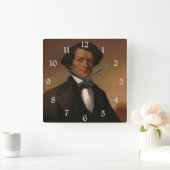 Gepiliseerd Frederick Dougla$ Gratis boven litioni Vierkante Klok (Huis)