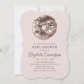 Gepimpelde noten en een Baby shower Kaart (Voorkant)