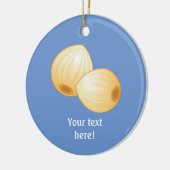 Gepimpelde uien - de feestelijke zijsnack - voeg t keramisch ornament (Links)