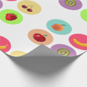 gepixeld fruit cadeaupapier (Hoek)