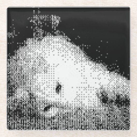 gepixeld katten onderzetter (Voorkant)