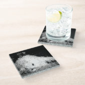 gepixeld katten onderzetter glazen onderzetter (Schuin)