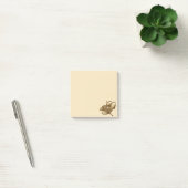 Gepixeliseerde Paar Gouden Hoge Hakken Post-it® Notes (Kantoor)