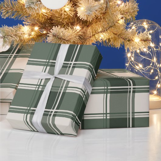 Geplaagd Kerstmis - Groen Cadeaupapier (Feestdagen)