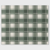 Geplaagd Kerstmis - Groen Cadeaupapier (Vlak)