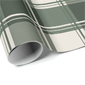 Geplaagd Kerstmis - Groen Cadeaupapier (Rol Hoek)