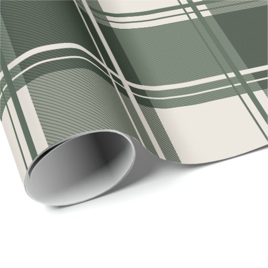 Geplaagd Kerstmis - Groen Cadeaupapier (Rol Hoek)