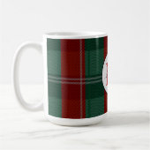 Geplaagd monogram kerst koffiemok (Links)