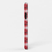Geplaagd monogram tartan Case-Mate iPhone case (Achterkant/rechts)