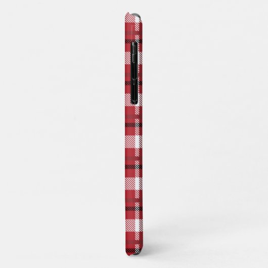 Geplaagd monogram tartan Case-Mate iPhone case (Achterkant/links)