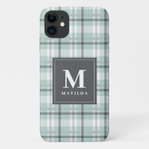 Geplaagd monogram tartan Case-Mate iPhone case
