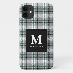 Geplaagd monogram tartan Case-Mate iPhone case
