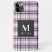 Geplaagd monogram tartan Case-Mate iPhone case (Achterkant)