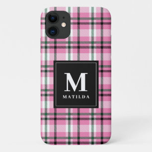 Geplaagd monogram tartan Case-Mate iPhone case