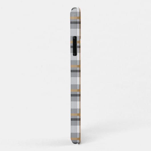 Geplaagd monogram tartan Case-Mate iPhone case (Achterkant/rechts)