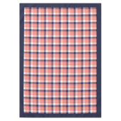 Geplaagd tafelkleed in Koraal Marine Stijlvolle Ta (Voorkant)