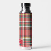 Geplaagde klassieke rustieke gepersonaliseerde waterfles (Links)