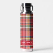 Geplaagde klassieke rustieke gepersonaliseerde waterfles (Voorkant)