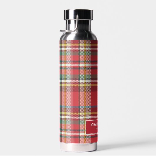 Geplaagde klassieke rustieke gepersonaliseerde waterfles (Rechts)