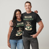 Geplaatst door Coffee Mason T-shirt (Unisex)