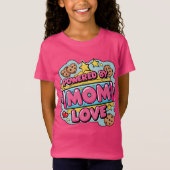 Geplaatst door Mom Love T-shirt (Voorkant)