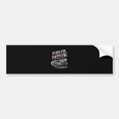Geplaatst door Passion - Car Enthusiast Design Bumpersticker (Voorkant)
