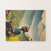 Geplaatst in Sereniteit Legpuzzel (Horizontaal)