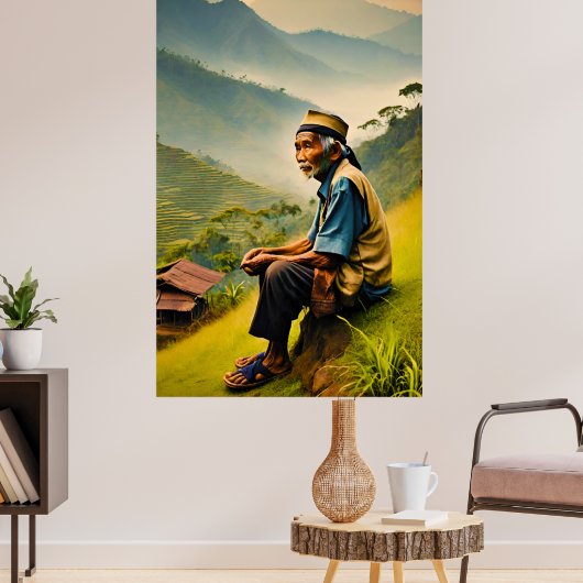 Geplaatst in Sereniteit Poster (Woonkamer 3)