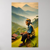 Geplaatst in Sereniteit Poster (Voorkant)