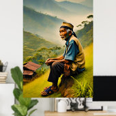 Geplaatst in Sereniteit Poster (Thuiskantoor)